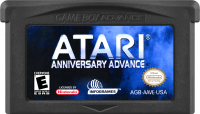 Atari Anniversary Advance GameBoy Advance US box art